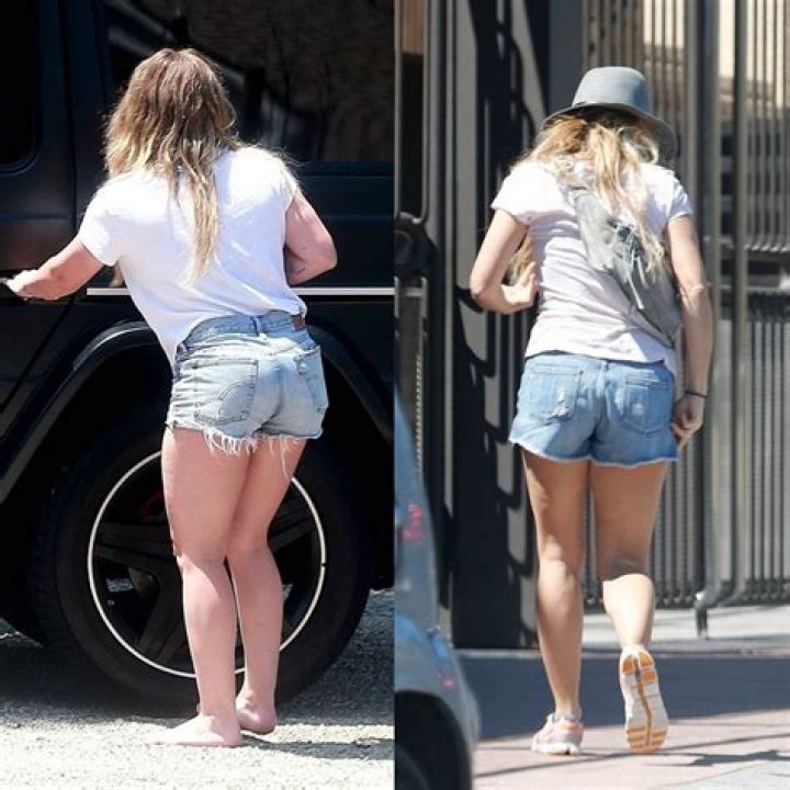 Too Short For Picking Her Son Up From School? — Pics – Hollywood Life