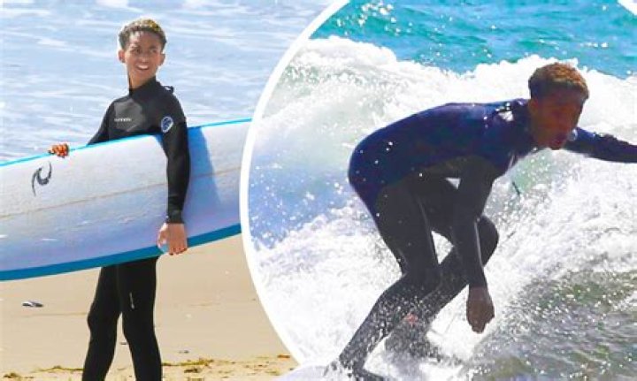 [PICS] Jaden Smith Surfing On Hawaiian Family Vacation With Mom Jada — Pic – Hollywood Life