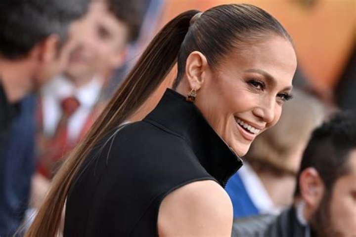Jennifer Lopez Sizzles In Sexy Black Cutout Bikini & Sheer Coverup Poolside: Photos