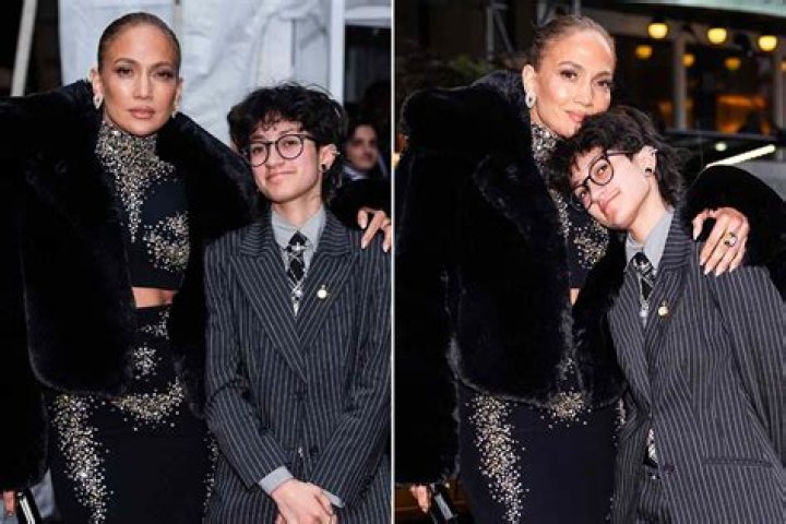 Jennifer Lopez & Her Child Emme Embrace in New Photo From Broadway Outing