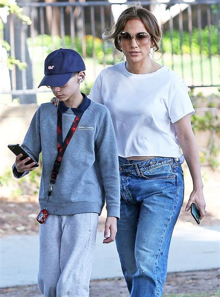 Jennifer Lopez Beams With Son Max, 14, As They Go With Twin Emme To Her Baseball Game: Photos