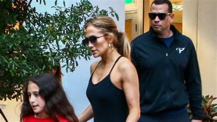 Jennifer Lopez & Daughter Emme, 12, Ace Batting Practice With Former Yankee Alex Rodriguez