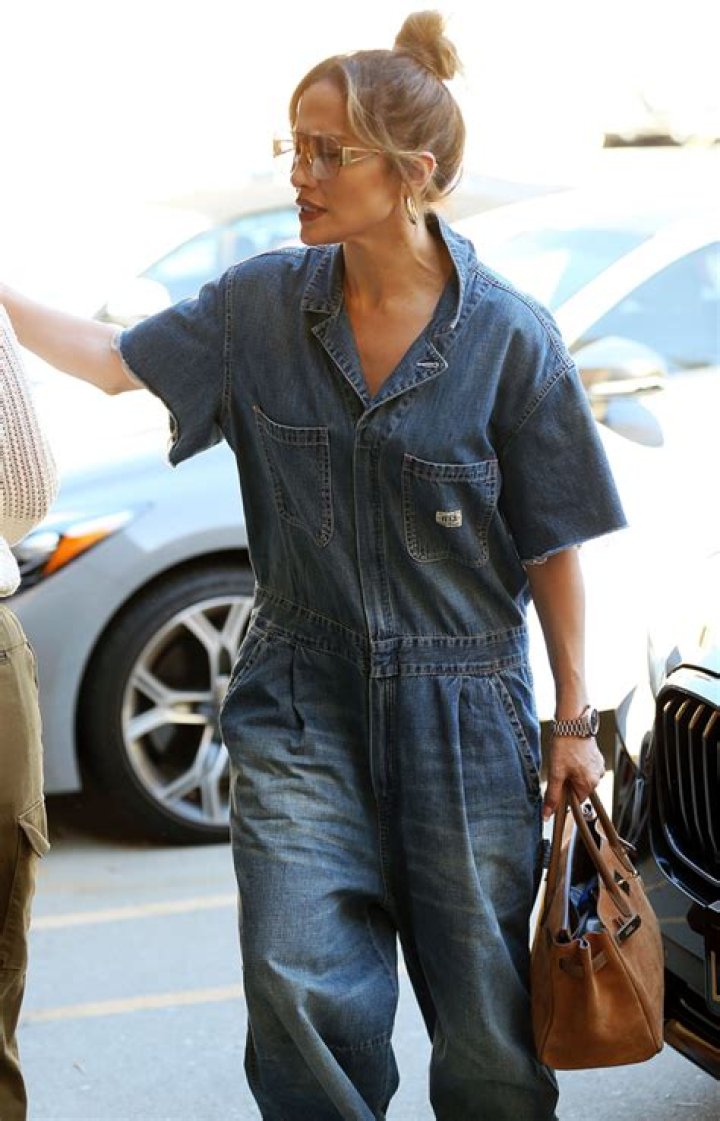 Jennifer Lopez Slayed in This Denim Jumpsuit & You Can Shop a Similar One-Piece Under $150