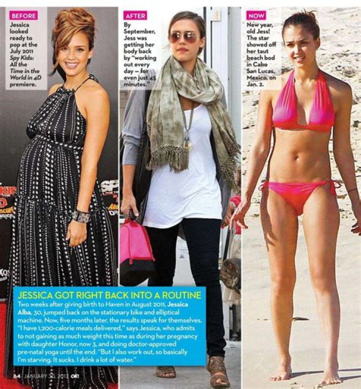 Jessica Alba Losing Baby Weight — Her Diet After Birth: Exclusive – Hollywood Life