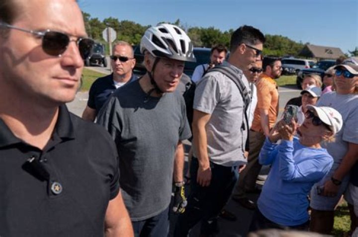 President Joe Biden, 79, Falls Off His Bike While In Delaware Celebrating His 45th Wedding Anniversary: Photos