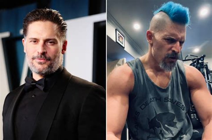 Joe Manganiello Looks Wild With New Blue Mohawk Hair Makeover: Before & After Pics