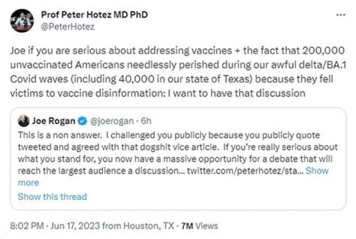 Joe Rogan’s COVID Vaccination Comments Spark Backlash – Hollywood Life