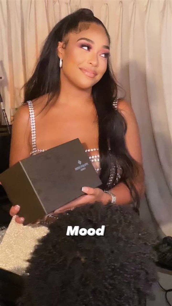 Jordyn Woods Wears Crystal Chain Dress For 24th Birthday: Photos – Hollywood Life