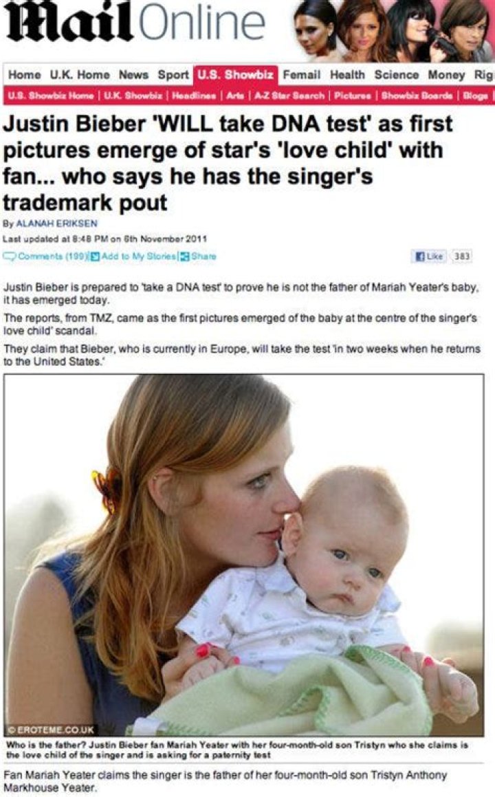 Mariah Yeater Still Wants Justin Bieber To Take Paternity Test – Hollywood Life