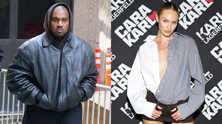 Kanye West Caught Flirting With Model Candice Swanepoel, 33, At NYFW Event