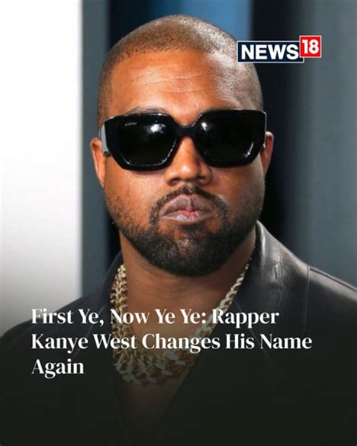 Kanye West Files To Legally Change His Name After Divorce From Kim Kardashian