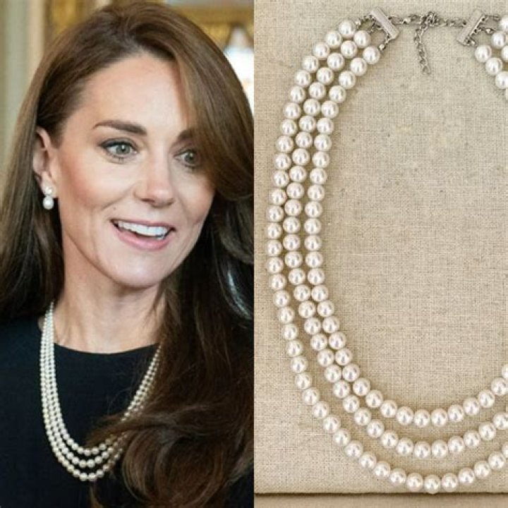 Kate Middleton Honors Queen Elizabeth By Wearing Her Pearl Necklace To State Reception