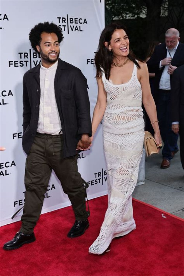 Katie Holmes & New Boyfriend Bobby Wooten Make Red Carpet Debut At Tribeca Film Festival