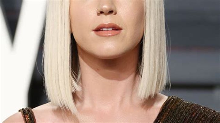 Katy Perry’s Straight Blonde Bob — Sleek Hair At Vanity Fair Oscar Party – Hollywood Life