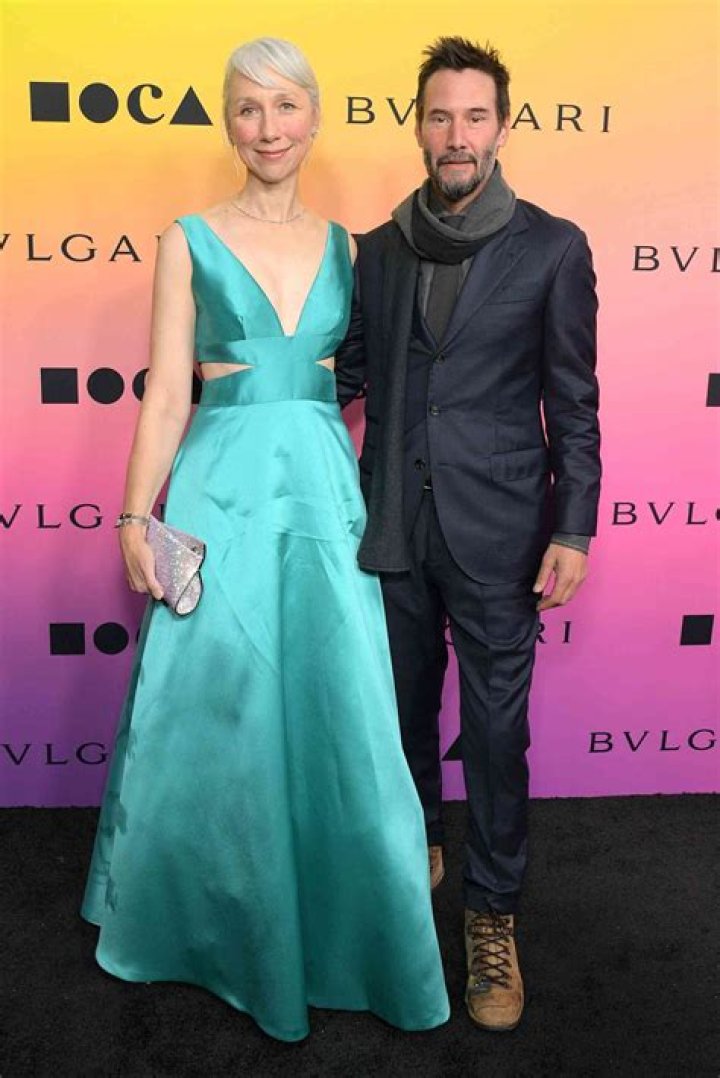 Keanu Reeves & GF Alexandra Grant Make Rare Appearance At MOCA Gala In LA: Photos