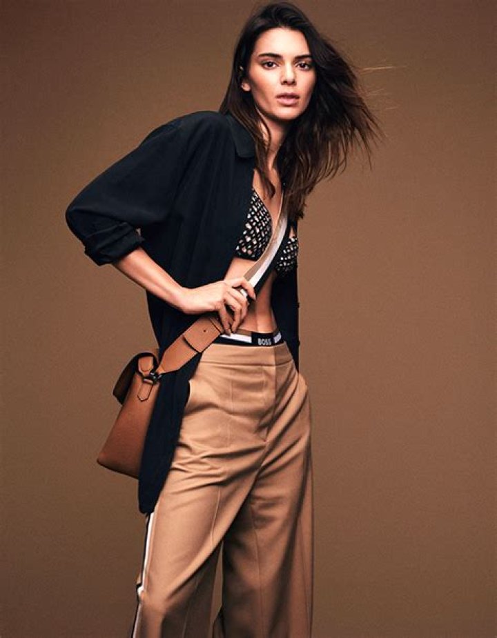 Kendall Jenner & Hailey Baldwin Rock Crop Tops & Tiny Shorts In Sexy New Hugo Boss Campaign