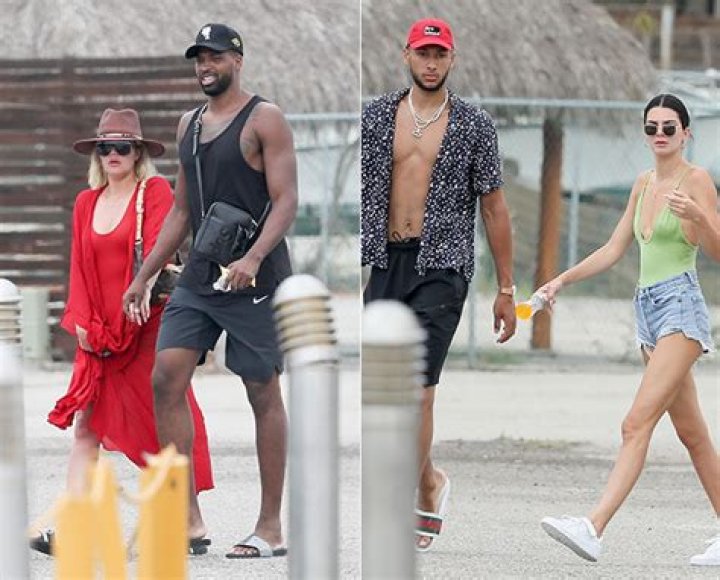 Kendall Vs. Khloe: Who Looks Hotter In A One-Piece Swimsuit On Romantic Trip With Their Men?