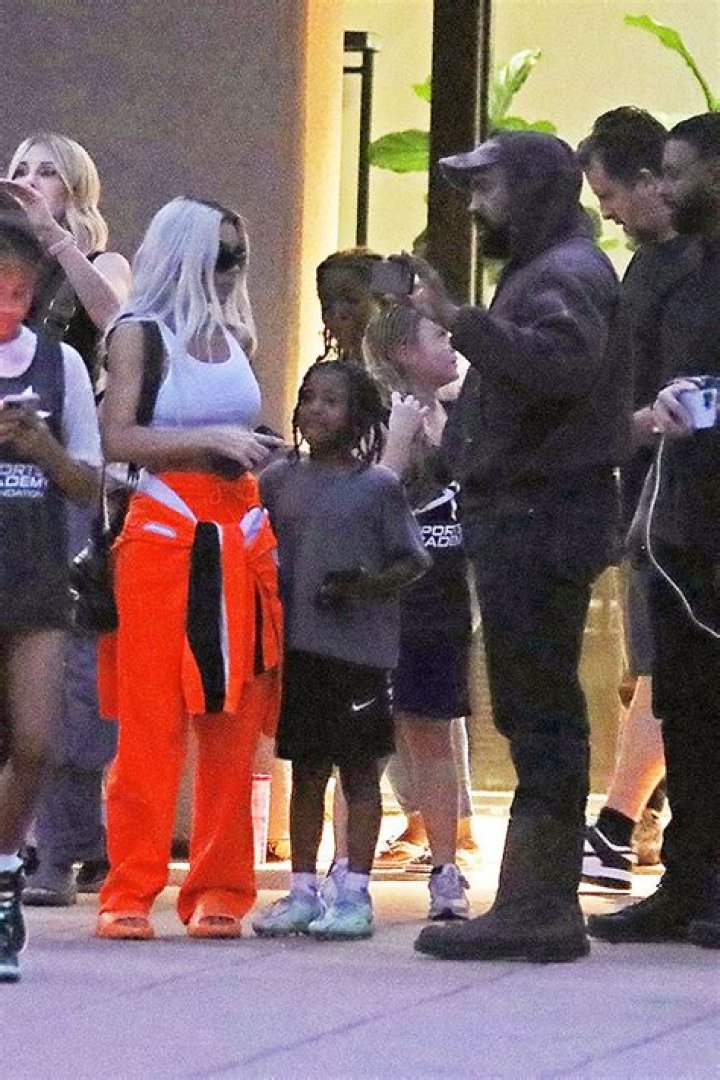 Kim Kardashian & Kanye West Reunite For 1st Photos After Pete Davidson Split At North’s Basketball Game