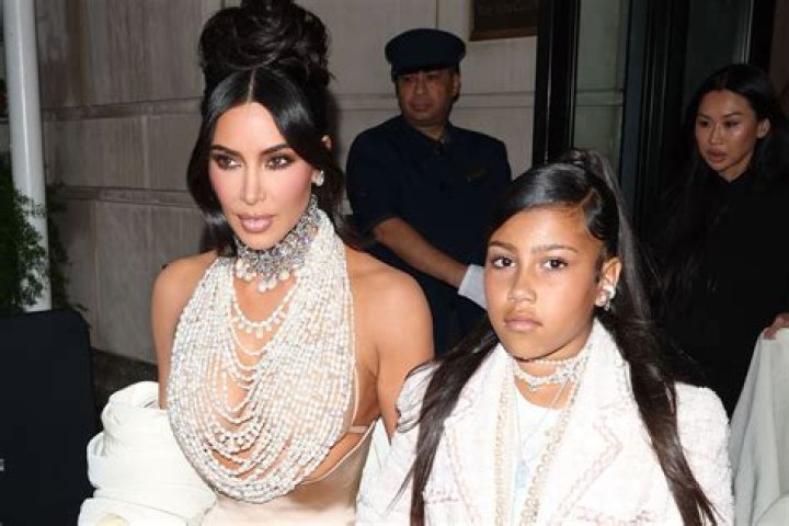 North West Twins With Mom Kim Kardashian In White Dress & Looks Adorable — See Pic