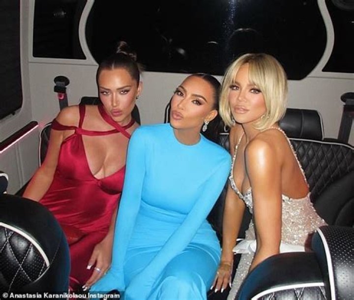 Kim Kardashian Does A ‘Sister Swap’ For Sexy Pics With Stassie Karanikolaou & Kylie Jenner’s Not Amused