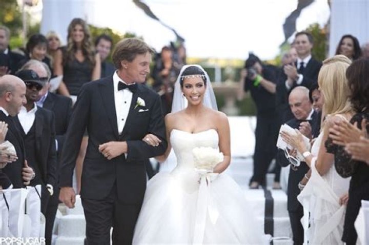 Bruce Jenner Walked Kim Down Aisle For Her Romantic Wedding To Kanye