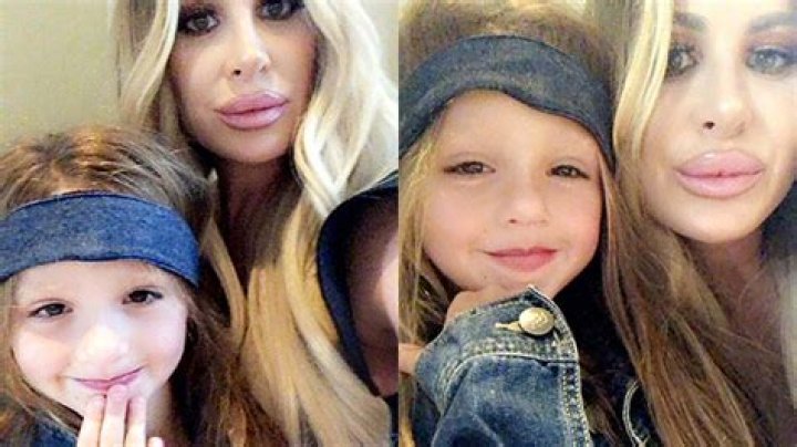 Kim Zolciak’s Lips Look Absolutely HUGE In New Selfie With Daughter, 4 — Shocking Pic