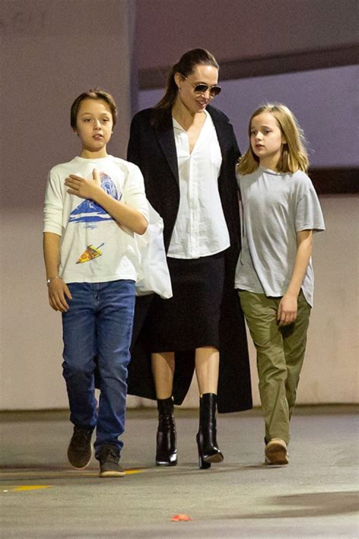 Knox & Vivienne Jolie-Pitt, 11, Look So Grown Up While Out Christmas Shopping With Angelina Jolie