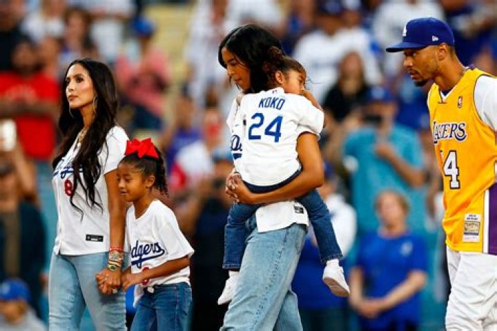 Kobe Bryant’s Daughters Bianka & Capri In His Lakers Jerseys – Hollywood Life
