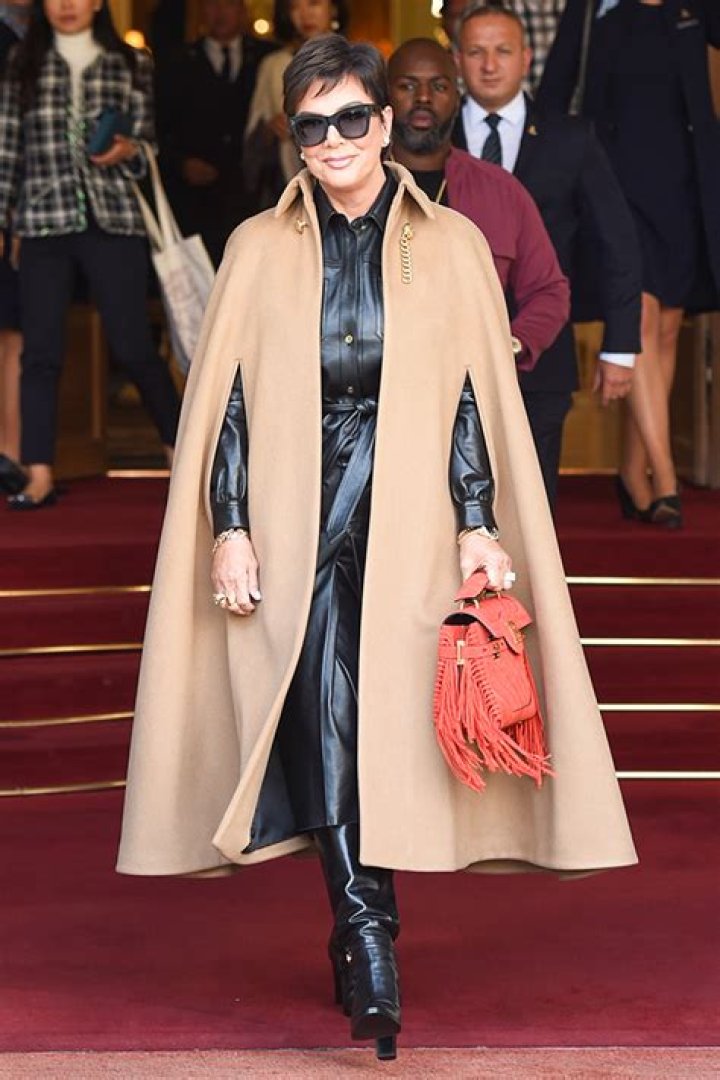 Kris Jenner Proves 63 Is Powerfully Sexy In Leather, White Pantsuit & More Gorgeous Looks