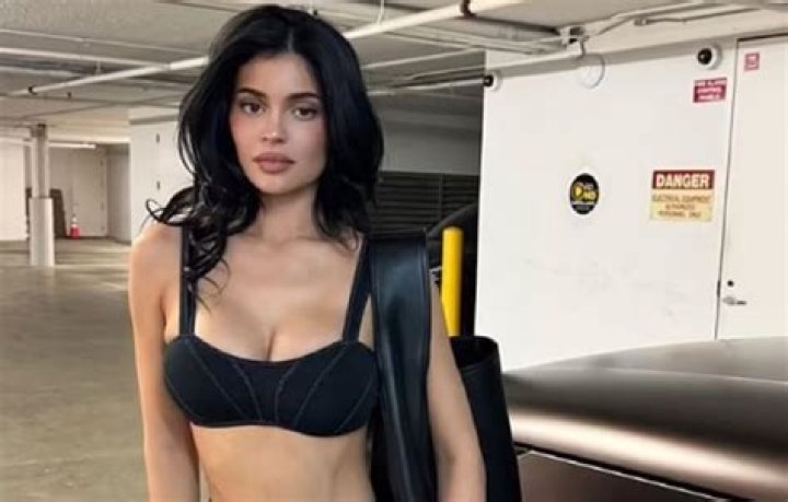 Kylie Jenner Stuns In A Curve-Hugging Black Outfit After Revealing Her Plans For A 2nd Child