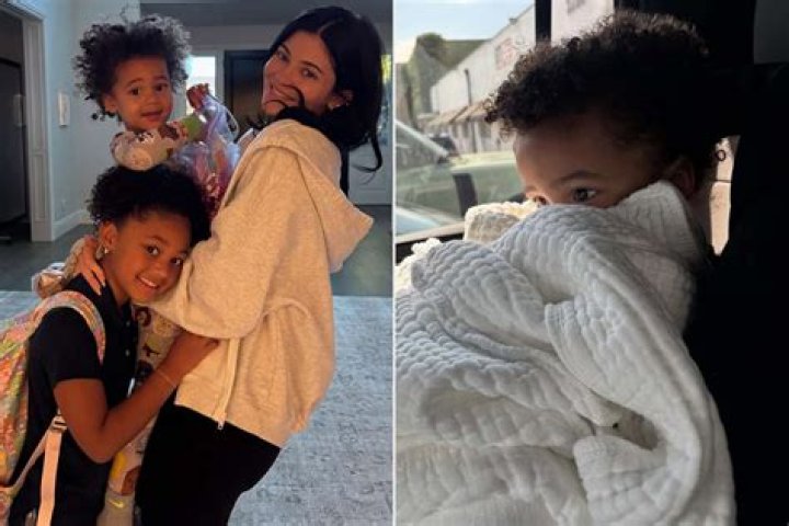 Kylie Jenner Shares Rare New Photos Of Son Aire, 1, & His Big Sister Stormi, 5