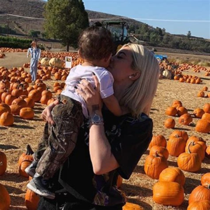 Kylie Jenner & Travis Scott Enjoy Pumpkin Patch Day With Stormi, Plus More Celebs & Their Kids At The Farm