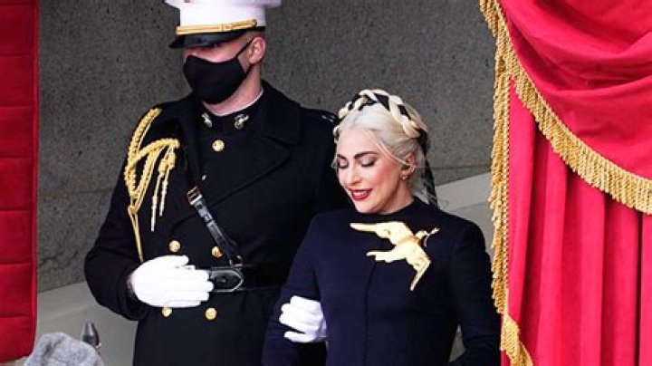 Lady Gaga’s Gold Dove Pin At Inauguration 2021 – Shop – Hollywood Life