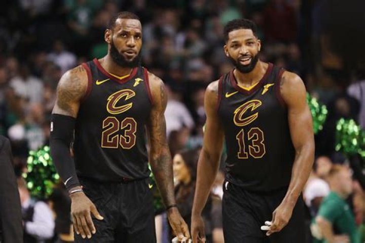 LeBron James & Tristan Thompson Spotted Out With 3 Mystery Women In Toronto — See Pic