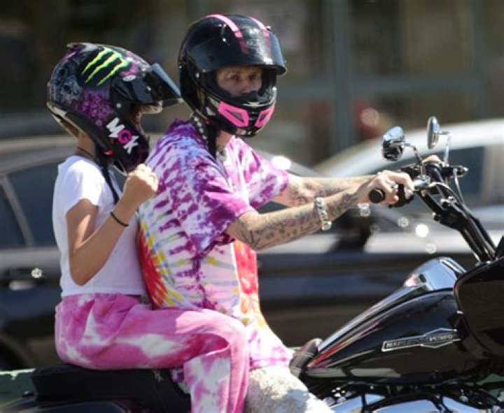 Machine Gun Kelly Takes Daughter Casie, 11, For A Motorcycle Ride As Megan Fox Heads To Disneyland