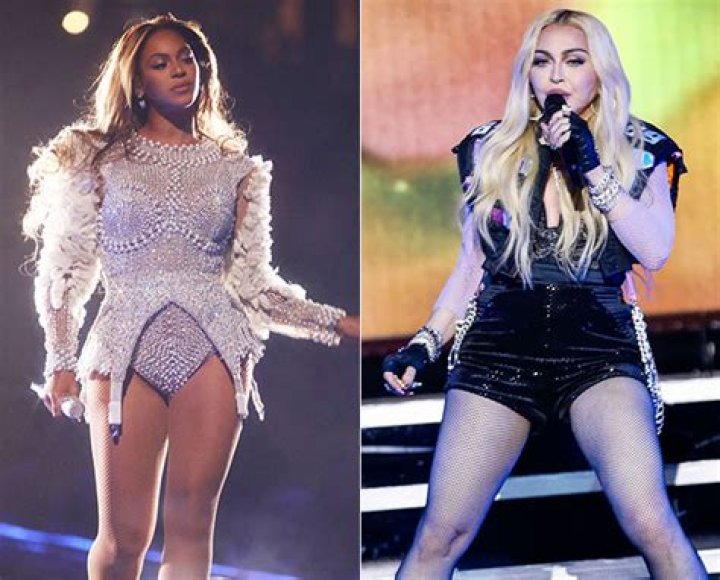 Beyonce & Madonna Pose in Sheer Jeweled Bodysuits To Promote ‘Break My Soul’ Remix