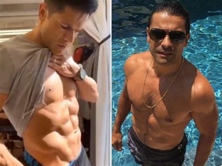 Mark Consuelos Strips Down To Shorts To Take Ice Bath On ‘Live with Kelly and Mark’ Segment