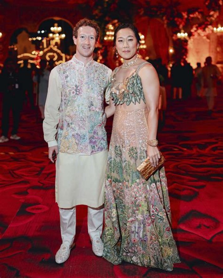 Mark Zuckerberg & Wife Priscilla Chan Attend Indian Billionaire Anant Ambani’s Pre-Wedding Party