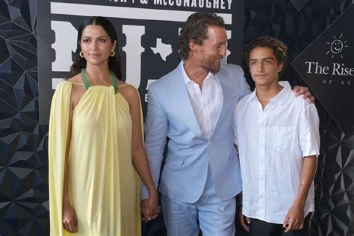 Matthew McConaughey, 49, Looks Like A Normal Dad Of 3 In Swimsuit On Family Vacation