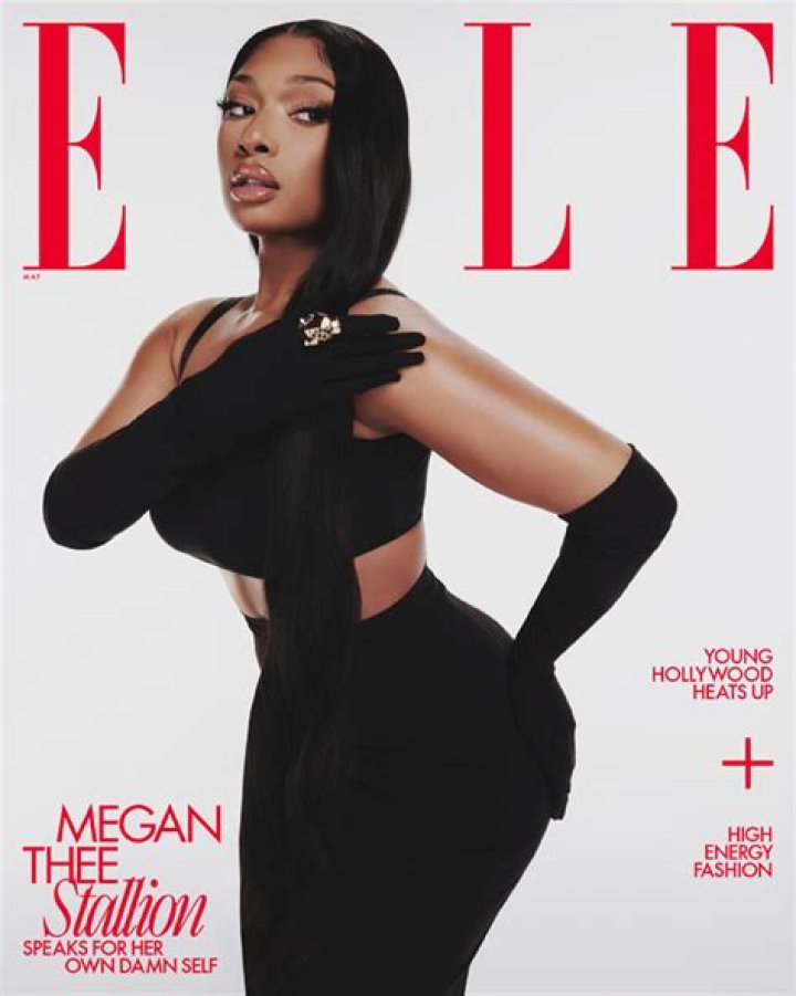 Megan Thee Stallion’s Crop Top & Cutout Dresses ‘Elle’ Cover: Photos – Hollywood Life