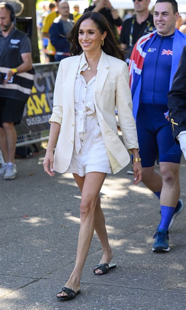 Meghan Markle Slayed in This Sold Out Affordable Romper & You Can Shop a Similar Look Under $50