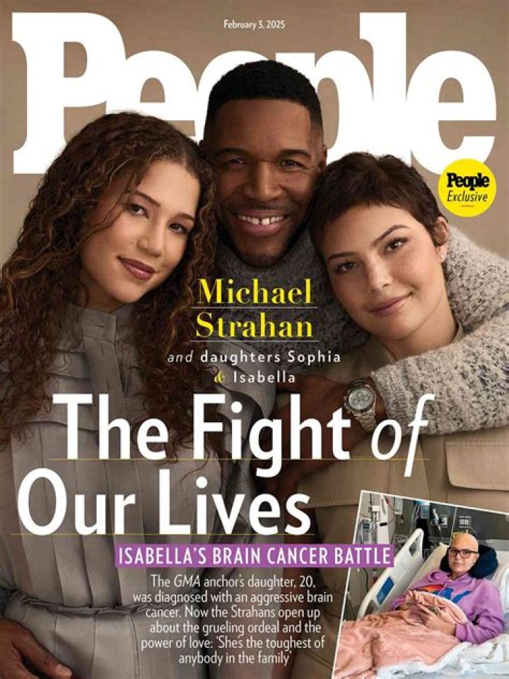 Michael Strahan’s Daughter Isabella Tears Up During Her Last Day of Radiation