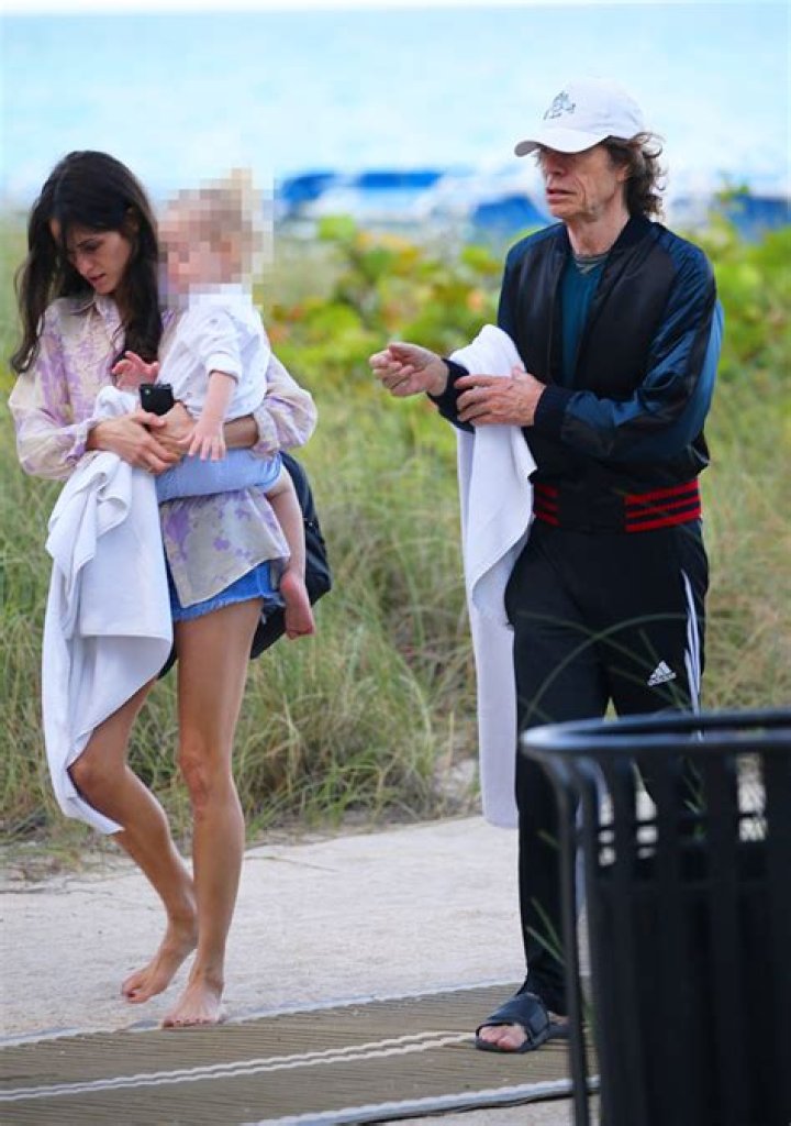 Mick Jagger, 78, Hits The Beach With GF Melanie Hamrick, 34, In Rare Photos