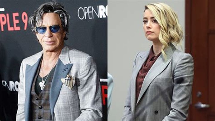 Mickey Rourke Calls Amber Heard A ‘Gold Digger’ In New Interview – Hollywood Life
