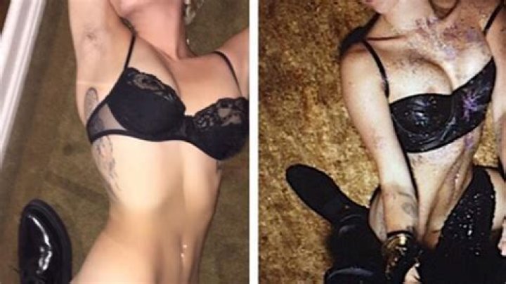 [PICS] Miley Cyrus Reenacts W Magazine’s Racy September 2015 Photo Shoot – Hollywood Life