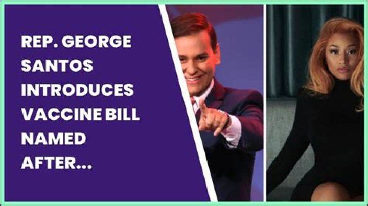 The Minaj Act What To Know About George Santos’ Proposed Vaccine Bill – Hollywood Life