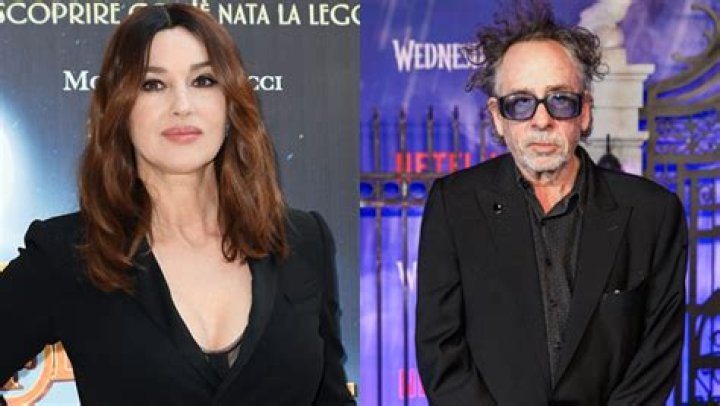 Monica Bellucci & Tim Burton Confirm Romance By Kissing In Public: – Hollywood Life