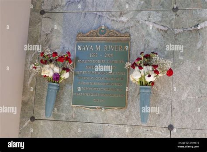 ‘Glee’ Star Naya Rivera Laid To Rest & Buried Near Paul Walker After Drowning Death