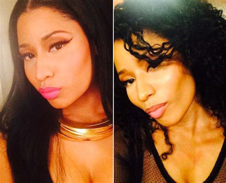 Nicki Minaj’s Curly Hair Makeover — Love Her Straight Look More? – Hollywood Life