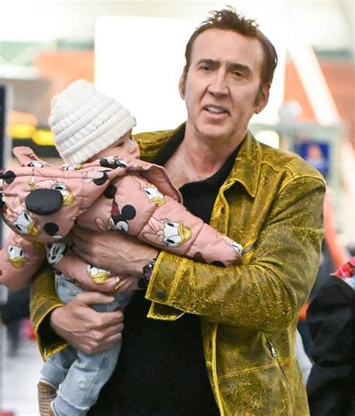 Nicolas Cage, Daughter August & Wife Riko In First Photos – Hollywood Life